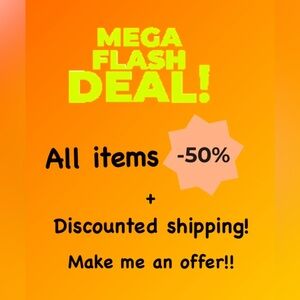 Year End sale. Will accept offers upto 50% off and add discounted shipping.